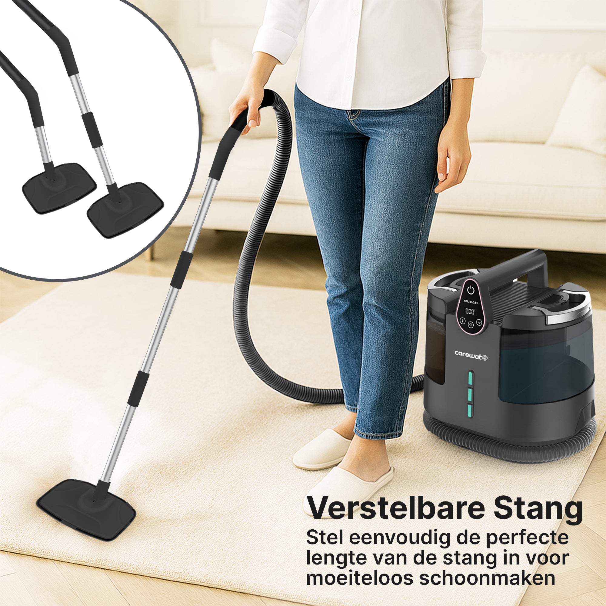 Carewat AllSteam X1 – Multifunctionele Stoomreiniger