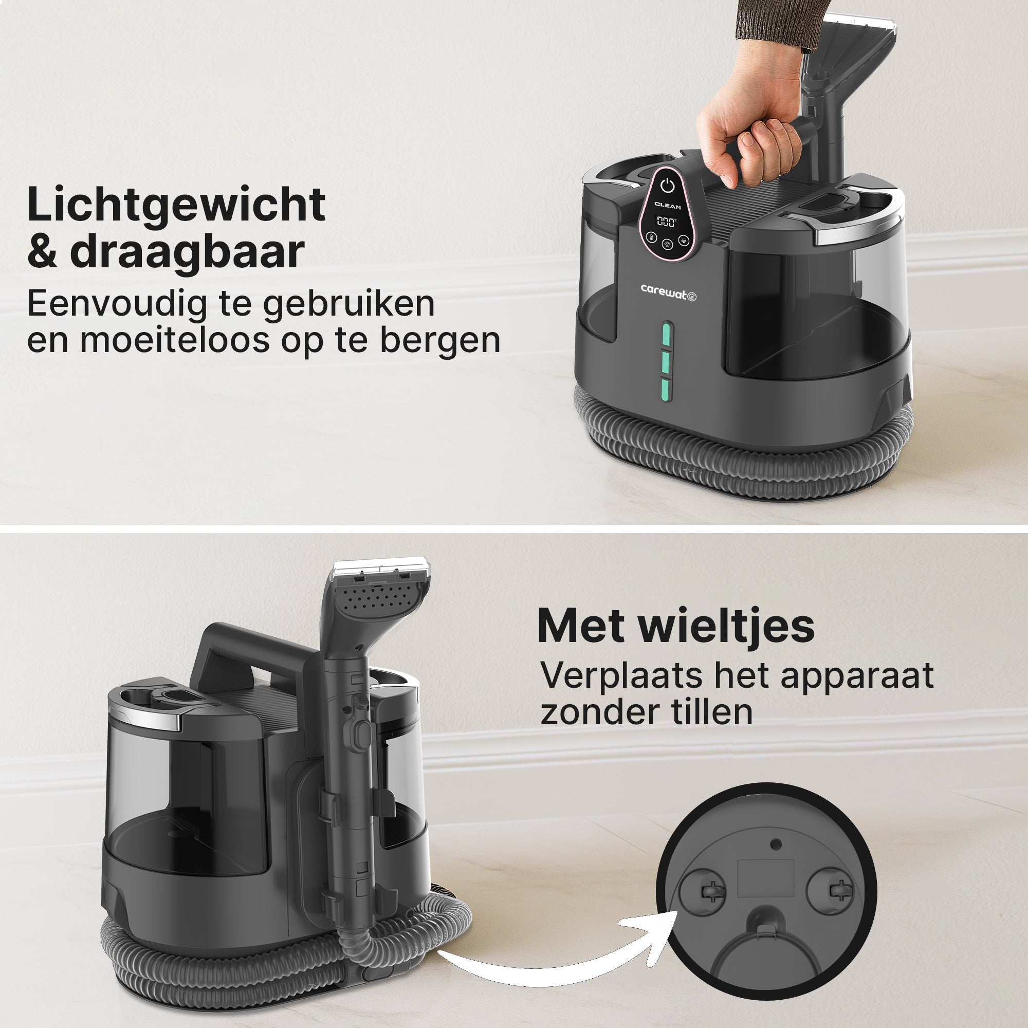 Carewat AllSteam X1 – Multifunctionele Stoomreiniger