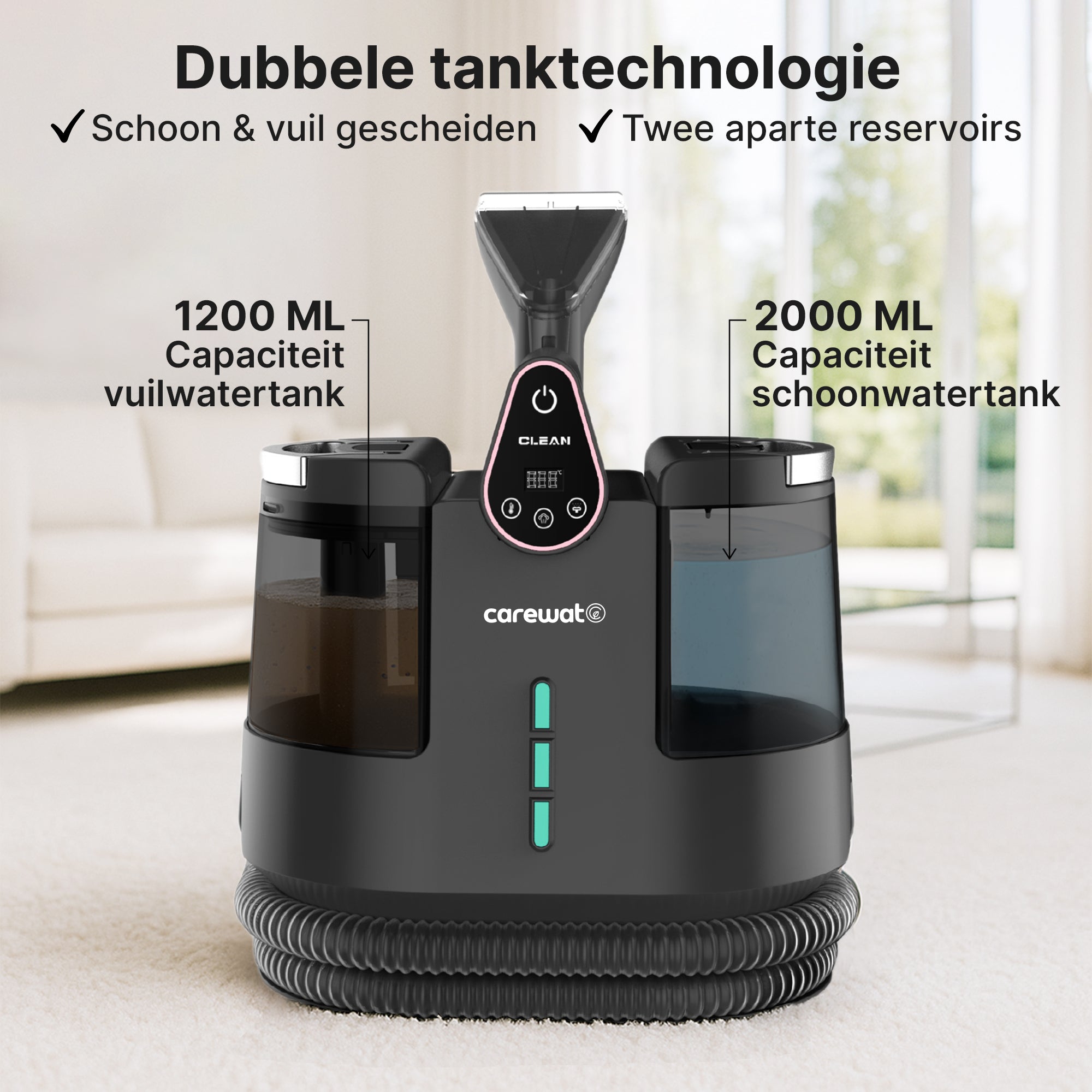 Carewat AllSteam X1 – Multifunctionele Stoomreiniger