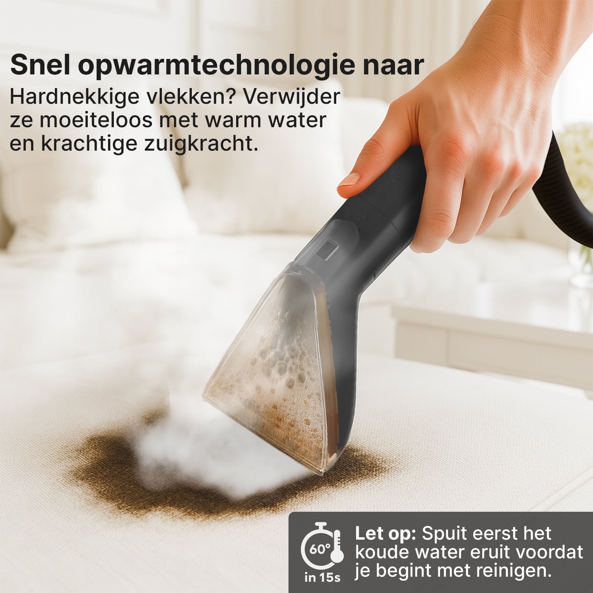 Carewat AllSteam X1 – Multifunctionele Stoomreiniger