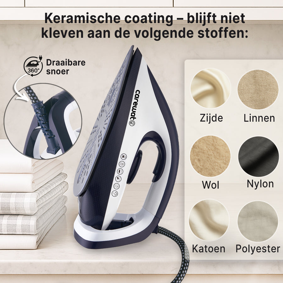 Keramische zoolplaat met antikleefcoating